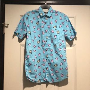 Rocko's Modern Life 90's button up
